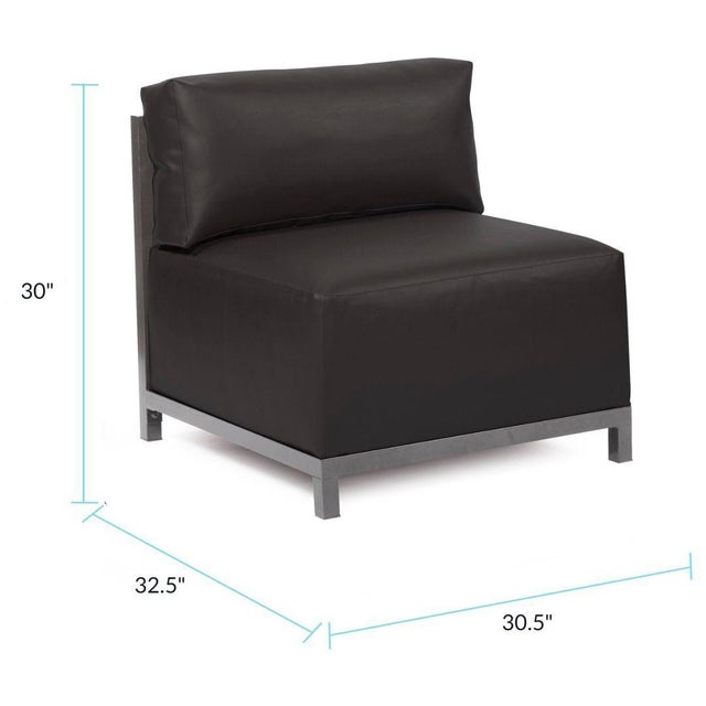 Textile Axis Chair Atlantis Black Titanium Frame For Sale - Image 7 of 7