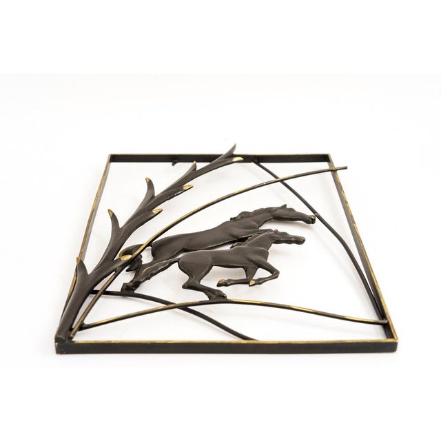 Wall Decoration Horses by Hertha Baller, Vienna, 1950s For Sale - Image 6 of 12