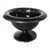 Black Art Deco Black Glass Candy Dish With Sterling Silver For Sale - Image 8 of 8