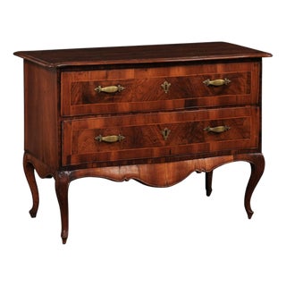 18th Century Italian Two-Drawer Cassettiera For Sale