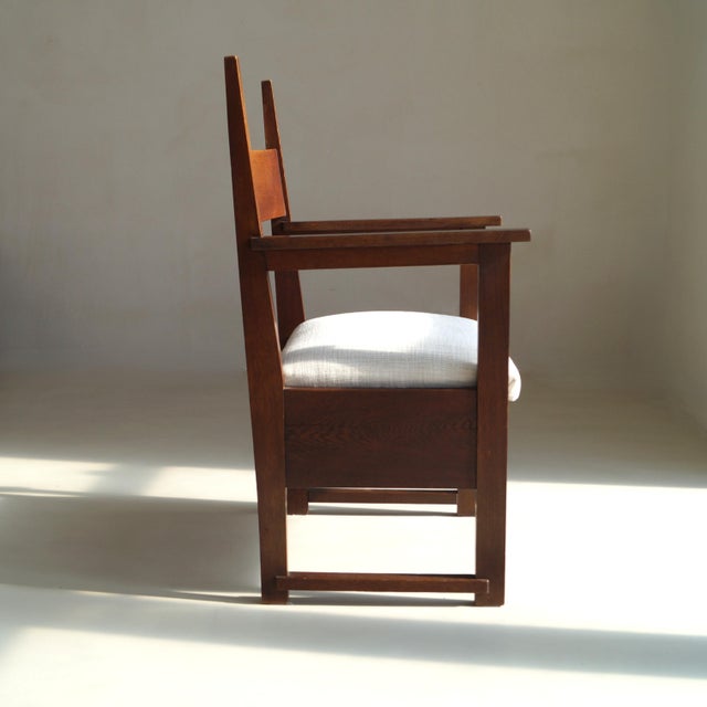 Dutch Art Deco Armchair by Piet De Vries, 1934 For Sale - Image 9 of 11