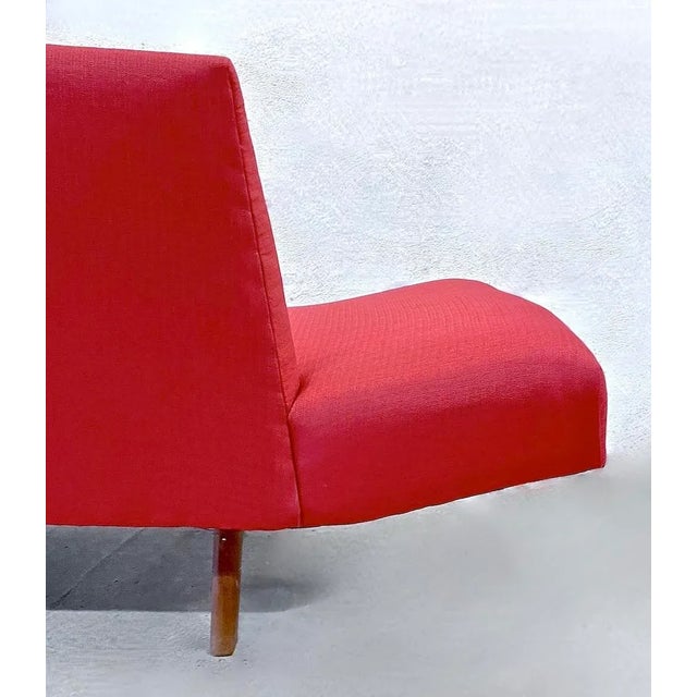 Wood Mid-Century Modern Adrian Pearsall Walnut Gondola Sofa For Sale - Image 7 of 8