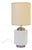Vintage Brass and Opal Glass Table Lamp from Stilnovo, Italy, 1960s For Sale