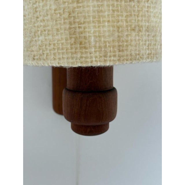 Mid-Century Modern Teak Wall Lamp from Temde Leuchten, 1960s For Sale - Image 3 of 18