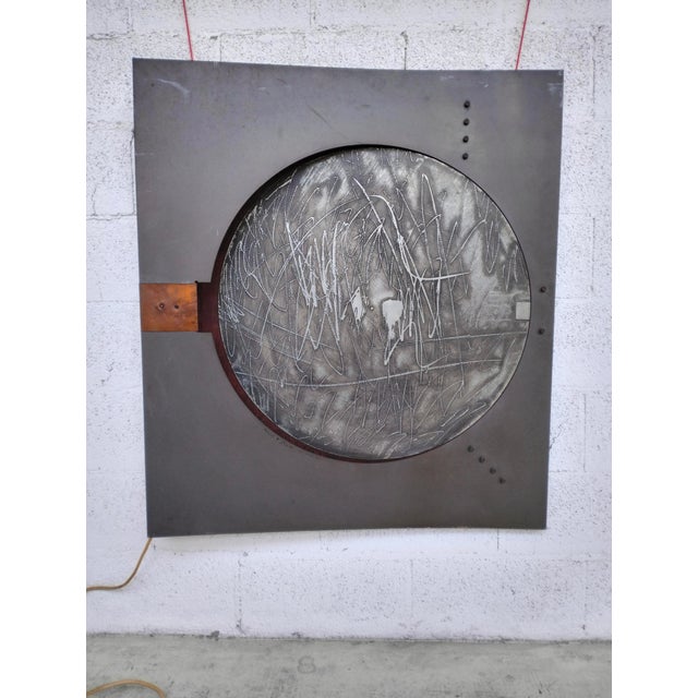 Illuminated Wall Panel by Nerone and Patuzzi / Gruppo NP2, 1971 For Sale - Image 11 of 11