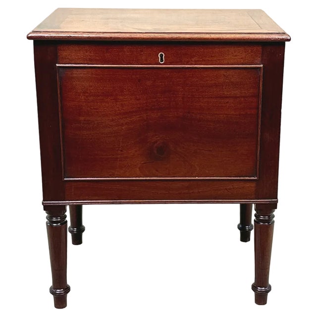 Regency Mahogany Box Cellarette, 1820 For Sale
