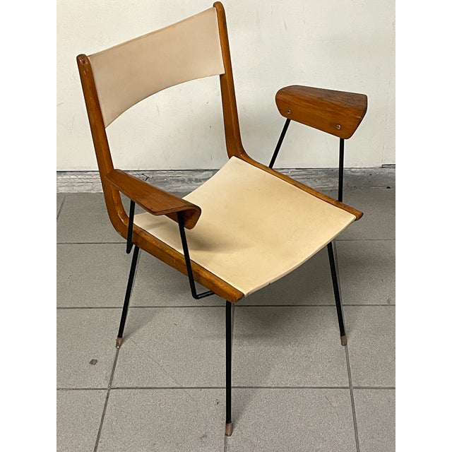 Boomerang Desk Chair by Carlo Ratti, 1950s For Sale - Image 16 of 18