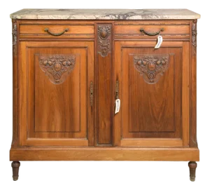 Louis XVI Style Marble Top Buffet / Sideboard C1800's
