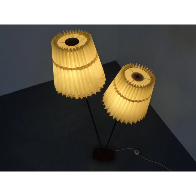 Mid-Century Floor Lamp with Lanterns, Germany, 1950s For Sale - Image 9 of 18
