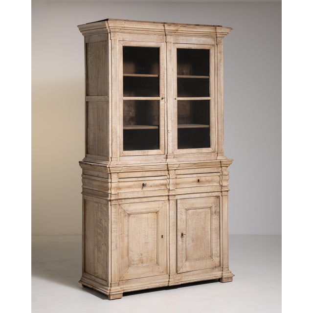 French Oak Vitrine For Sale In Greensboro - Image 6 of 16