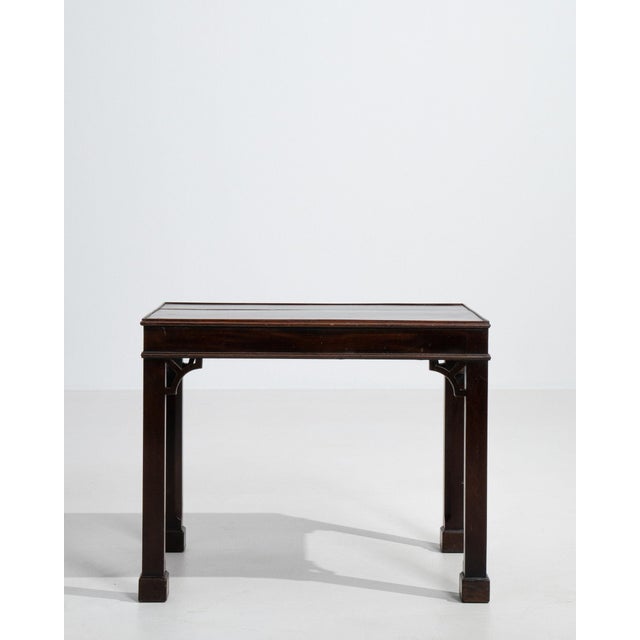 1900-1909 United Kingdom Deep Ebony Black Ebonized Console Table For Sale In Greensboro - Image 6 of 11