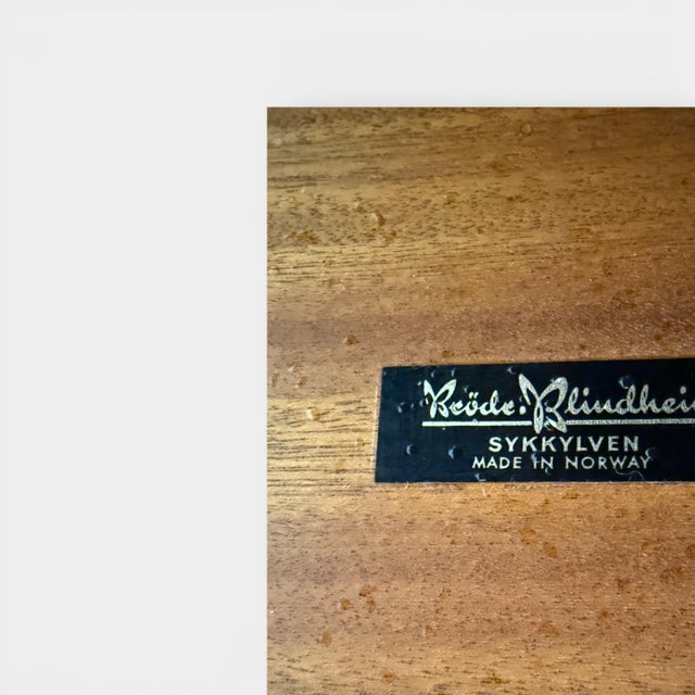 Rosewood Coffee Table from Brødrene Blindheim, Sykkylven, Norway, 1960s For Sale - Image 4 of 6