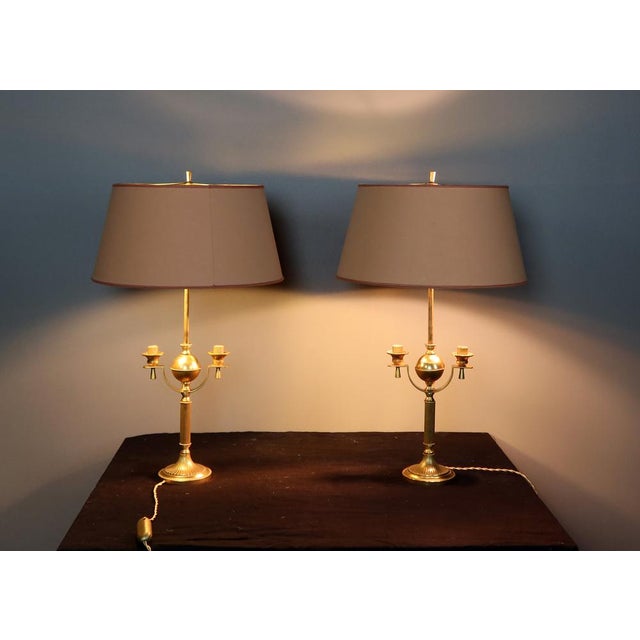 Neo-Classical Lamps, Set of 2 For Sale - Image 10 of 15