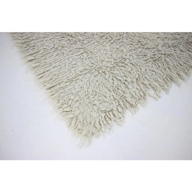 Danish Wool Rug, 1970s For Sale - Image 6 of 8