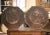 Pair of 19th Century French Repoussé Copper Tavern Scene Wall Chargers For Sale - Image 10 of 12