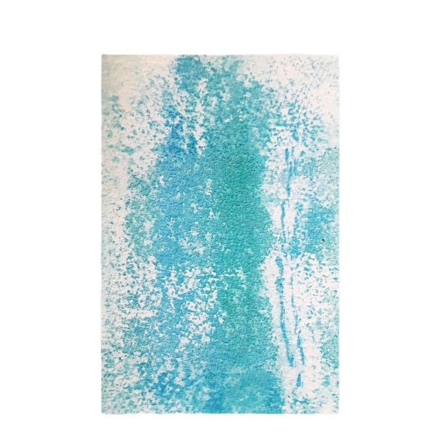 White Sand, Original Watercolor Drawing by Antonietta Valente, 2020 For Sale