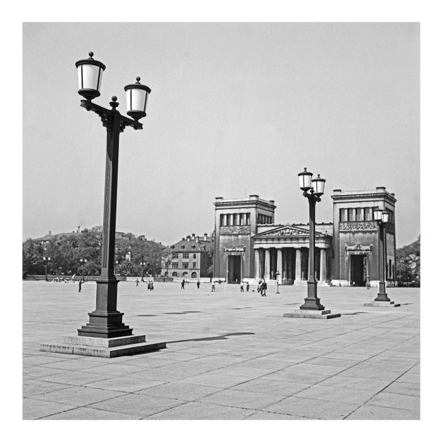 Temple at the Koenigsplatz Square in the City, Munich Germany, 1937 For Sale