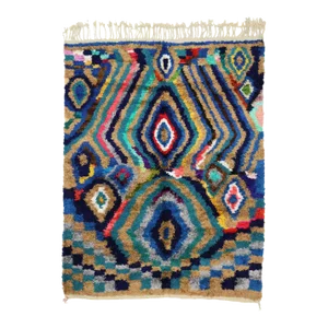 Vintage Silk Moroccan Rug - 05'00 x 06'02
