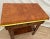 Wood Vintage Butcher Block Carving Table Oak Base With Drawer Shelf End Cut Maple Top For Sale - Image 7 of 15