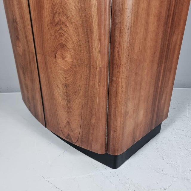 Art Deco Walnut Wardrobe by Jindrich Halabala, 1940s For Sale - Image 12 of 16