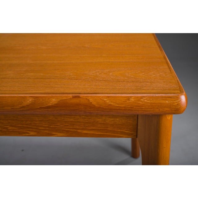 Danish Extendable Dining Table in Teak by Henning Kjærnulf for Vejle Møbelfabrik, 1960s For Sale - Image 11 of 17