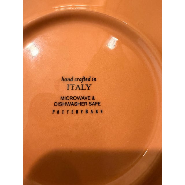 Bring timeless Italian craftsmanship to the table with this handcrafted Pottery Barn ceramic serving platter, made in...