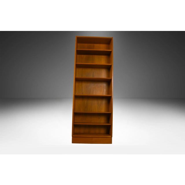 Mid-Century Modern Mid Century Teak Tall Bookcase 77″ Tall Hundevad & Co., Denmark For Sale - Image 3 of 16