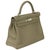 Contemporary Hermès Kelly 32 Gris Mouette Togo Palladium Hardware 2018 For Sale - Image 3 of 5