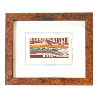 Barbara Beck Watercolor Painting on Paper For Sale