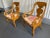 Drexel Vintage Biedermeier Style Upholstered Arm Chairs by Drexel Heritage - a Pair For Sale - Image 4 of 12