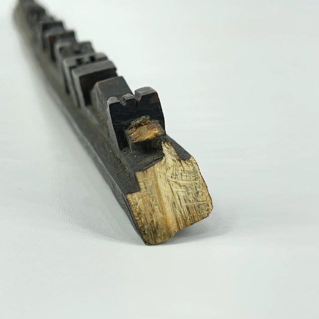 Early 20th Century Early 20th Century Dogon Scepter Fragment Mali MATTER COLLECTION For Sale - Image 5 of 12