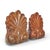 Rustic European Antique Glazed Terracotta Architectural Elements - A Pair For Sale - Image 3 of 7
