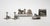 Writing, seven parts set in pewter by Ernst Svedbom (1913-2004), Goldsmith AB for Swedish Tenn, circa 1934-1936. Marked:...