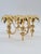 Gold Mid-Century Modern Palm Candleholder by BMF Nagel, 1970s For Sale - Image 8 of 10