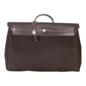 Chocolat Toile Officier Vache Hunter Herbag Zip Cabine Bag PHW
