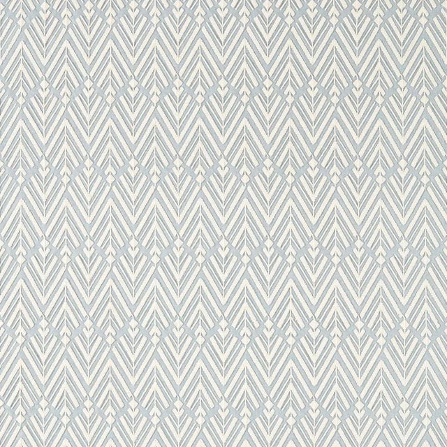 Harlequin Thalia Fabric in Sky For Sale