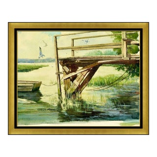 1950s Black Rock Bridgeport, Victor Olson For Sale