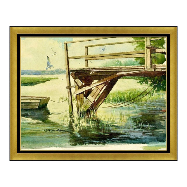 1950s Black Rock Bridgeport, Victor Olson For Sale