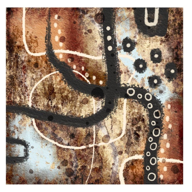 Bring sophisticated, tactile energy into your home with this 8x8-inch fine art reproduction print by artist Susan Olivio....