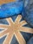 Union Jack Lounge Chair with Carved Frame and Custom Painted Velvet For Sale - Image 3 of 17