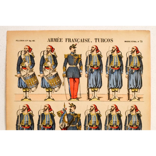 Date: 1880s-1890s Size: 11.5 x 15.5 inches Printer: Pellerin et cie. About this poster: Imagerie d'Épinal was a print...