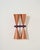 Wall lamps with four satin-finish copper diffusers and a purple lacquered metal frame. Model "s-2021" by hans-agne...