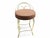 This authentic mid-century vanity stool by George Koch Sons is a quintessential example of Hollywood Regency glamour....
