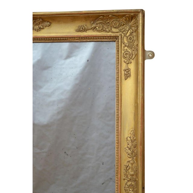 19th Century Giltwood Wall Mirror For Sale - Image 5 of 12