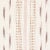 Traditional Sample - Schumacher Mirza Ikat Stripe in Blush on Natural For Sale - Image 3 of 5