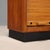 Rolling Shutter Cabinet in Walnut Veneer and Formica Top For Sale - Image 6 of 9