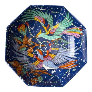 Vintage Hermes Marqueterie De Pierres d'Orient Et D'Occident" Porcelain Bowl For Sale