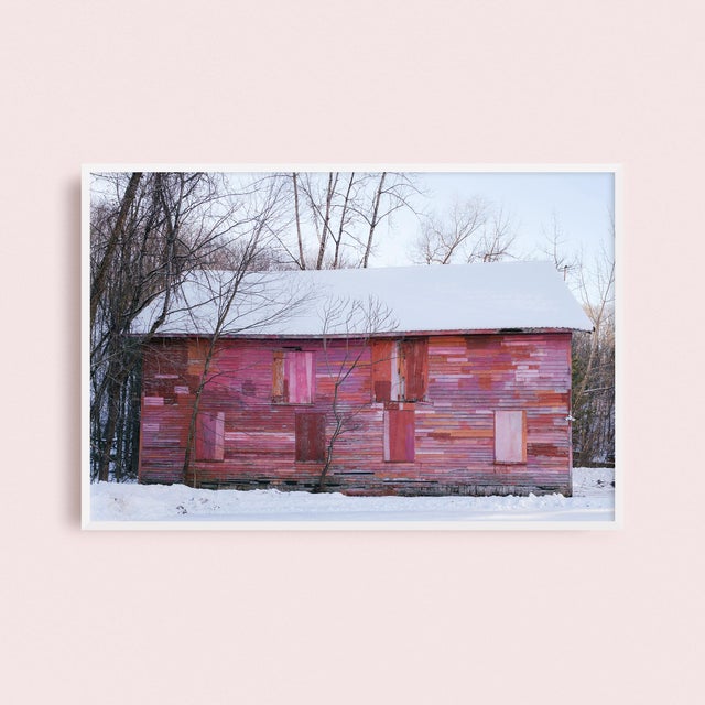 'Artful Barn' Photograph, Rural Massachusetts New England Art Print, Large 54 X 36" Fine Art Photography Print For Sale - Image 9 of 11