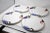 White 1990’s “High Spirits” Geometric Postmodern Dinnerware by Mikasa - Set of 47 For Sale - Image 8 of 10