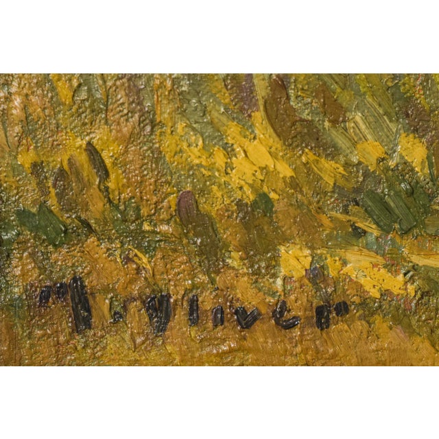 Magi Oliver Bosch, Impressionist Landscape, Oil on Canvas, Framed For Sale - Image 14 of 18